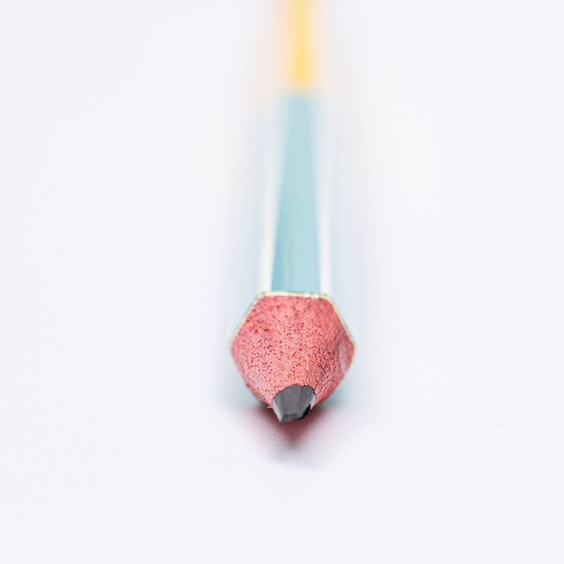 专业 2B 条纹书写铅笔（带橡皮擦）